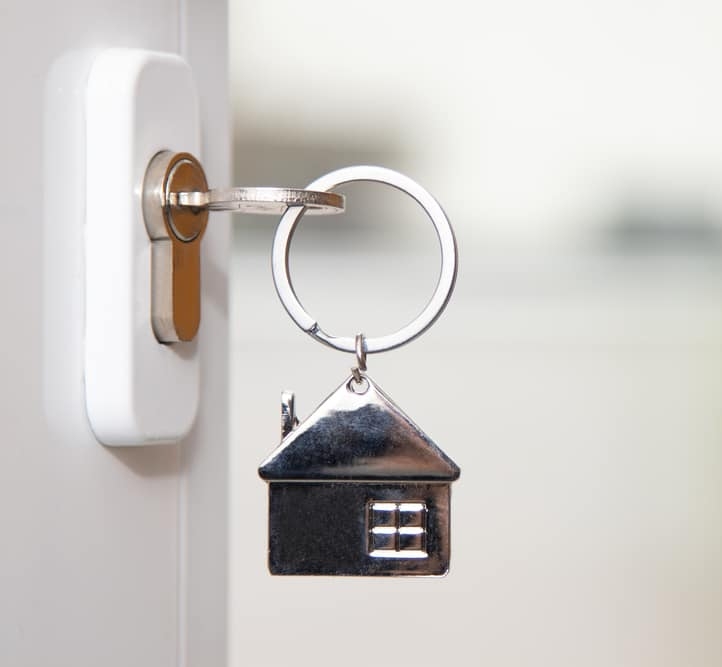 The clearance of a property